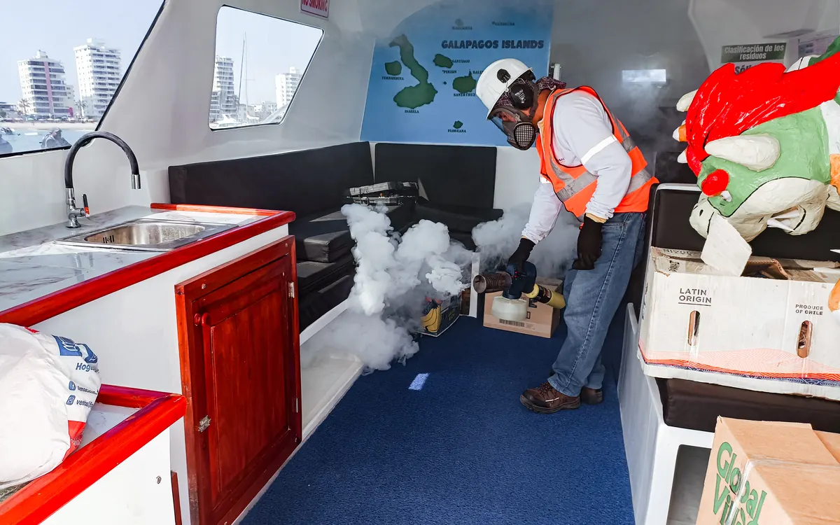 Nebulización en cocina de embarcación – TERMI PLAG